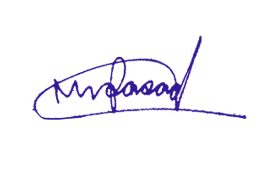 Secretary Signature