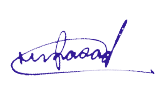 Secretary Signature