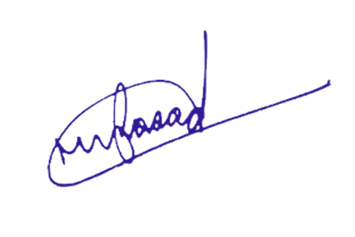 Secretary Signature